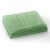 Folded AmeliaHome Rubrum green towel 50x90 cm