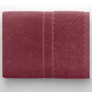 AmeliaHome Rubrum rose towel 50x90 cm, flat lay - Towel