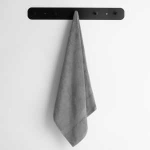 DecoKing Bamby grey towel 50x100 cm hanging on a hook - Towel