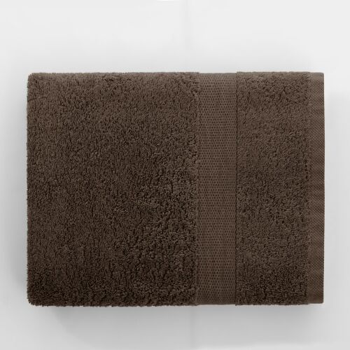 DecoKing MARINA Brown Cotton Towel 50x100 cm