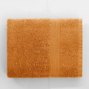 Памучна кърпа DecoKing MARINA оранжева 70x140 см, плосък изглед - Декорация