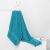 DecoKing Marina turquoise towel displayed in bathroom setting