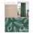 AmeliaHome Calm bottle green blackout curtain packaging and detail