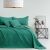 Cuvertură de pat SOFTA verde simplu microfibră 200x220 AmeliaHome 141213782