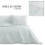 Bedspread PALSHA grey plain modern velvet, polyester 260x280 AmeliaHome 111448463
