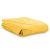 Gefaltete AmeliaHome PALSHA gelbe Tagesdecke