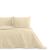 AmeliaHome PALSHA cappuccino bedspread on a bed with pillows
