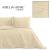 AmeliaHome PALSHA cappuccino bedspread set with brand logo and close-up detail