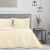 AmeliaHome PALSHA beige bedspread on a styled bed