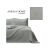AmeliaHome OPHELIA grey bedspread with geometric pattern close-up