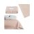 AmeliaHome Ophelia powder pink bedspread collage: bed setting, folded, and corner detail