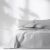 AmeliaHome MEADORE grey bedspread 220x240 cm on a bed