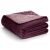 AmeliaHome LAILA plapum din catifea, 240x260 cm, matlasat, stil glamour, bordo