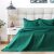 Cuvertură de pat CARMEN sticlă verde satin neted 260x280 AmeliaHome 111449293