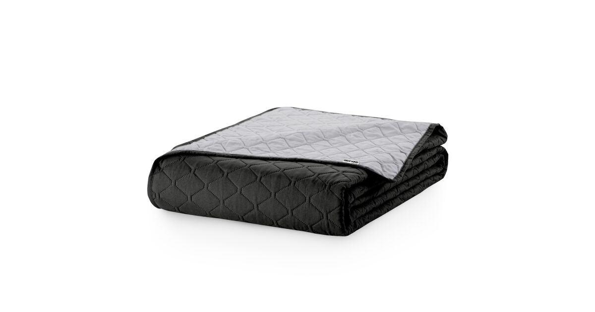 Tagesdecke AXEL Farbe grau Stoff Mikrofaser 240x260 DecoKing 111449373