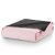 Folded DecoKing AXEL pink and gray bedspread