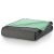 DecoKing AXEL mint green microfiber bedspread, 200x220 cm, folded