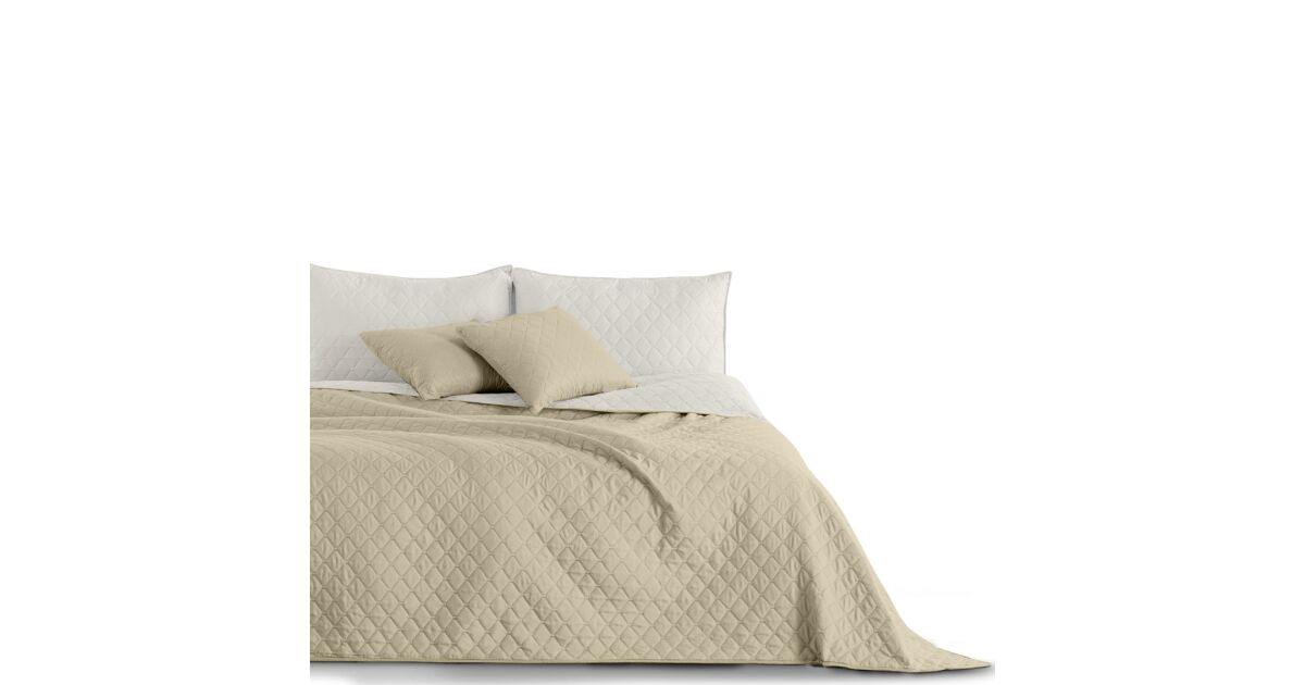 Tagesdecke AXEL Farbe beige Stoff Mikrofaser 170x270 DecoKing 111449507