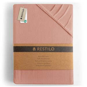 Narzuta na łóżko AMBER koralowa czerwień jersey 200-220x200 DecoKing 141391110 - Pościel