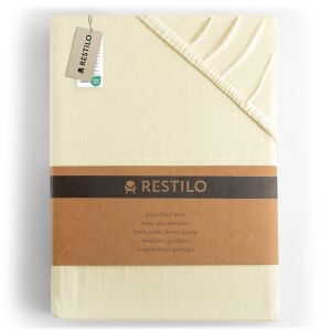 Prehoz na posteľ AMBER farba krémová štýl klasická látka jersey 80-90x200 DecoKing 141391134 - Posteľná bielizeň