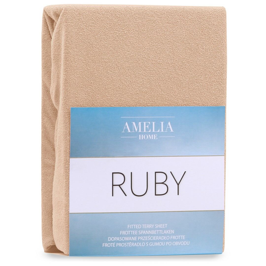 Lepedő RUBY cappucino frottír 220-240x220 AmeliaHome