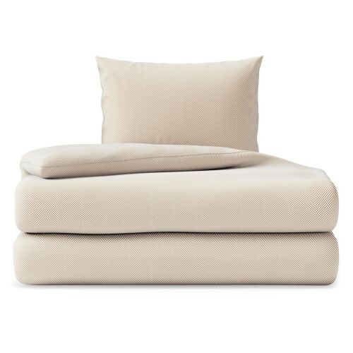 AmeliaHome Averi Yellow Boho Bedding Set 155x220 cm