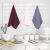 AmeliaHome Letty kitchen towels hanging in kitchen