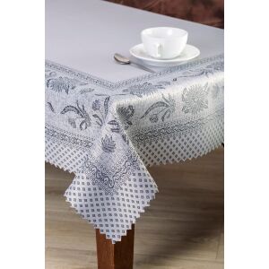 Jedeka Old Collections gray tablecloth with floral print, 60x120 cm, stain resistant - Tablecloth