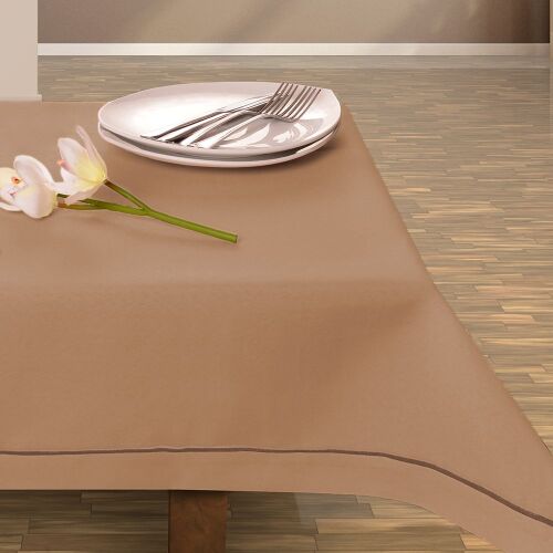 Beige Decor Tephani tablecloth with classic design, 40x140 cm