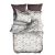DecoKing BASIC grey geometric bedding set - duvet and pillow covers
