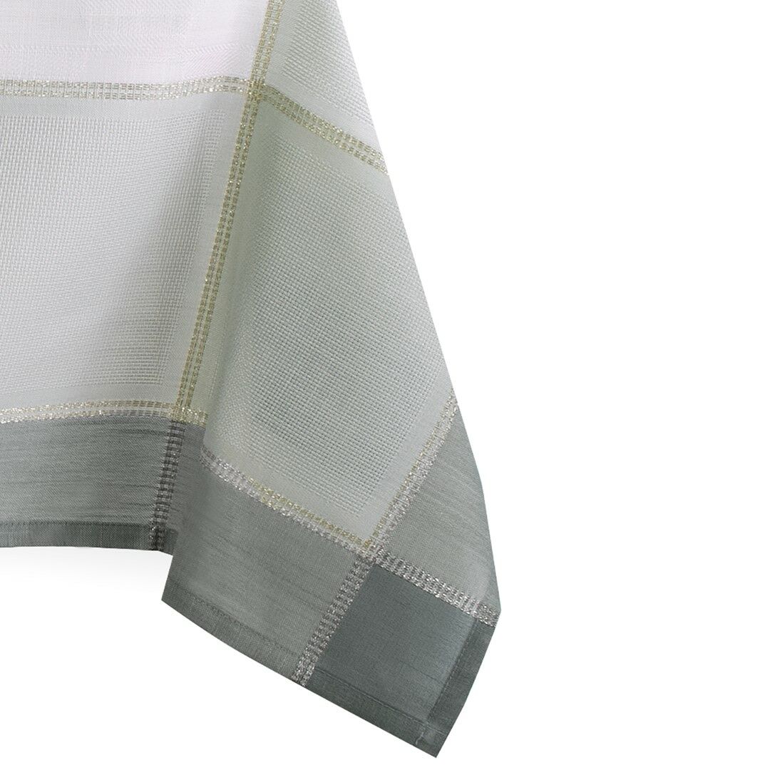 Asztalterítő LAVAL fehér sima motívum klasszikus 140x300 ameliahome