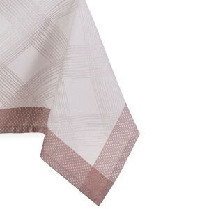 AmeliaHome Milluza cream and metallic tablecloth, classic design - Interior design