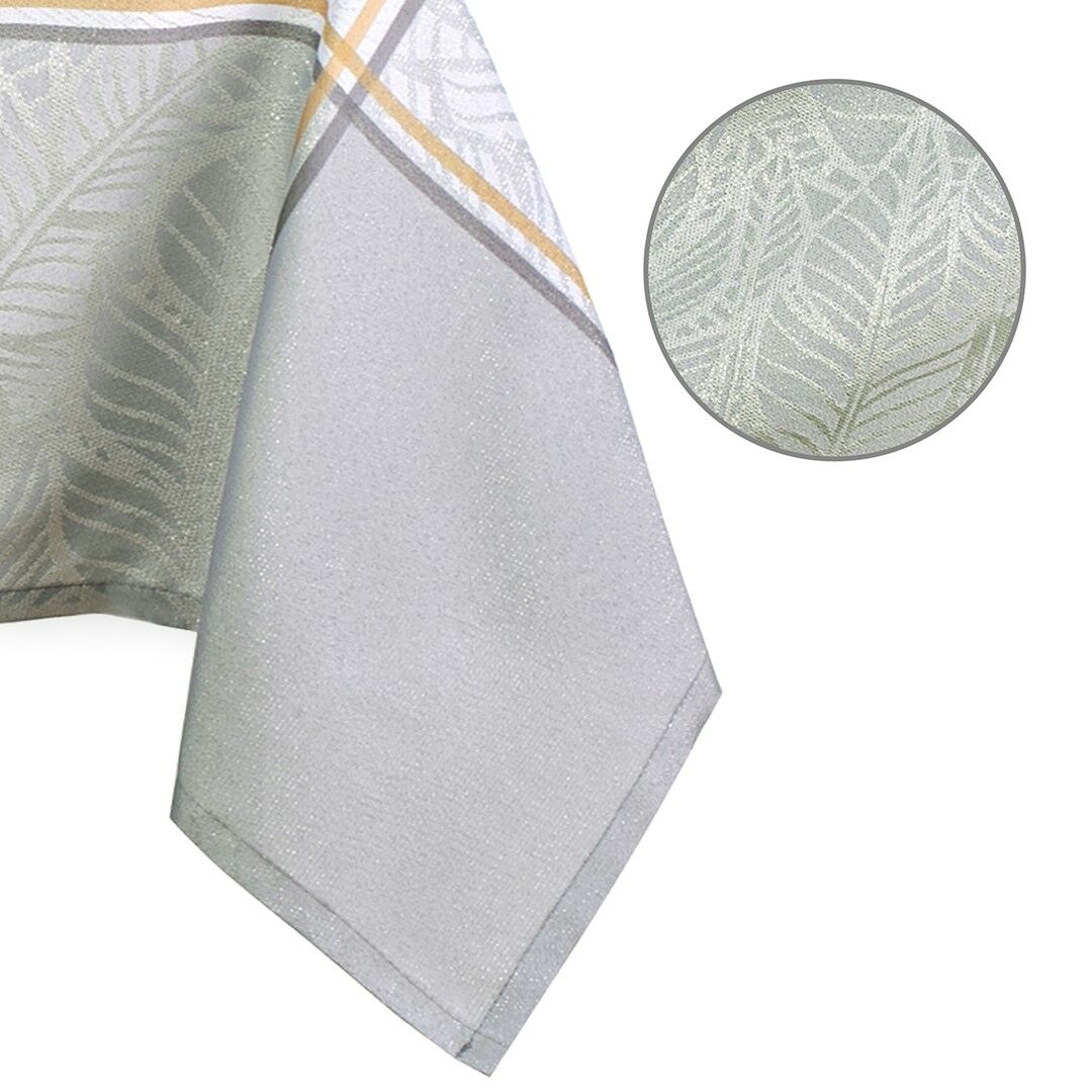 Asztalterítő OLIVET krémű nyomott motívum klasszikus 110x160 ameliahome