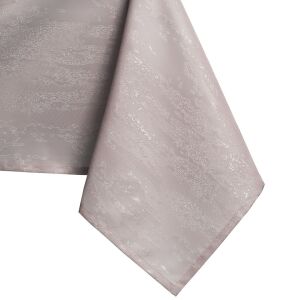 AmeliaHome Vesta powder pink embossed tablecloth, 140x180 cm - Interior design