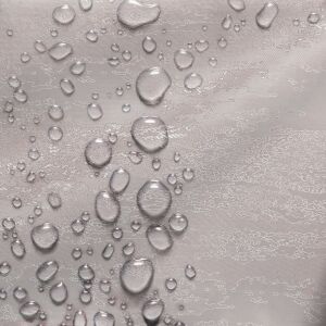 Close-up of water droplets on AmeliaHome Vesta stain-resistant tablecloth - AmeliaHome