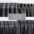 Blackout curtain BLACKOUT graphite grey strip blackout 140x270 AmeliaHome 144362235