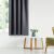 Blackout curtain BLACKOUT graphite grey strip blackout 140x270 AmeliaHome 144362235
