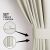 Set krem zavjese Blackout AmeliaHome s vezicom