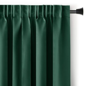Blackout curtain BLACKOUT color glass green style classic strip blackout 140x245 AmeliaHome 144166340 - AmeliaHome