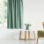 AmeliaHome Mint Green Blackout Curtain in Living Room Setting