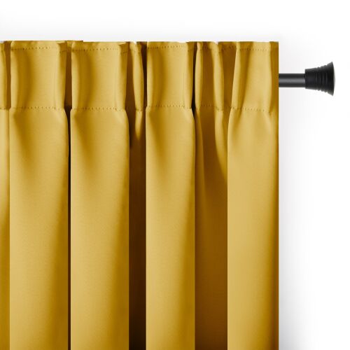 Blackout curtain BLACKOUT color blackout style classic ribbon blackout 140x245 AmeliaHome