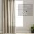 AmeliaHome Velvet beige blackout curtain darkening room by 77%