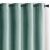 AmeliaHome Velvet mint green blackout curtain with silver grommets