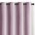AmeliaHome Velvet zasłona zaciemniająca w kolorze pudrowego różu ze srebrnymi przelotkami.