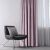 AmeliaHome Velvet blackout zavjesa u puder roza boji u modernoj sobi.