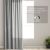AmeliaHome Velvet Darkening Curtain demonstrating 77% light blocking