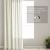AmeliaHome cream velvet blackout curtain darkens room by 77%