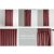 AmeliaHome Velvet Rose Curtain Multiple Hanging Styles