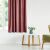 AmeliaHome Velvet Rose Curtain in Room Setting