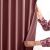 AmeliaHome Velvet Rose Curtain Fabric Detail
